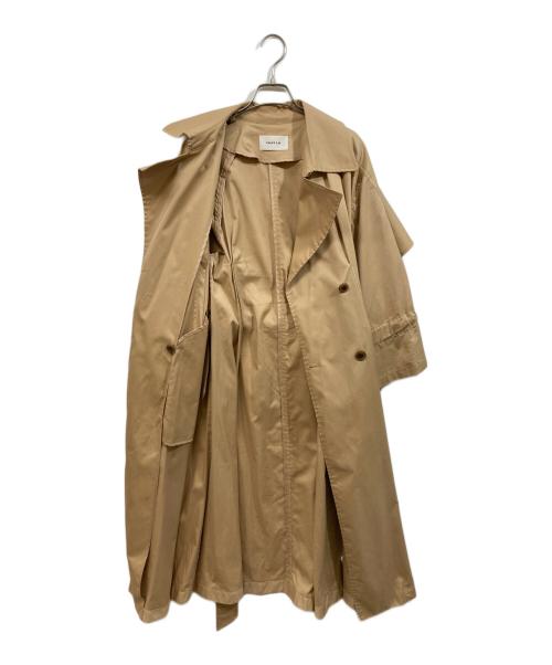 FRAY ID（フレイ アイディー）FRAY ID (フレイ アイディー) フレアートレンチコート ベージュ サイズ:SIZE 1の古着・服飾アイテム