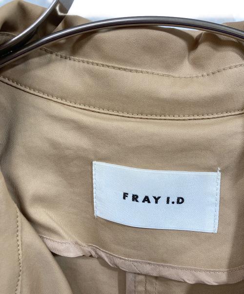 FRAY ID（フレイ アイディー）FRAY ID (フレイ アイディー) フレアートレンチコート ベージュ サイズ:SIZE 1の古着・服飾アイテム