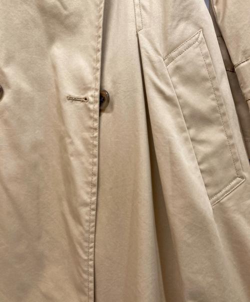 FRAY ID（フレイ アイディー）FRAY ID (フレイ アイディー) フレアートレンチコート ベージュ サイズ:SIZE 1の古着・服飾アイテム