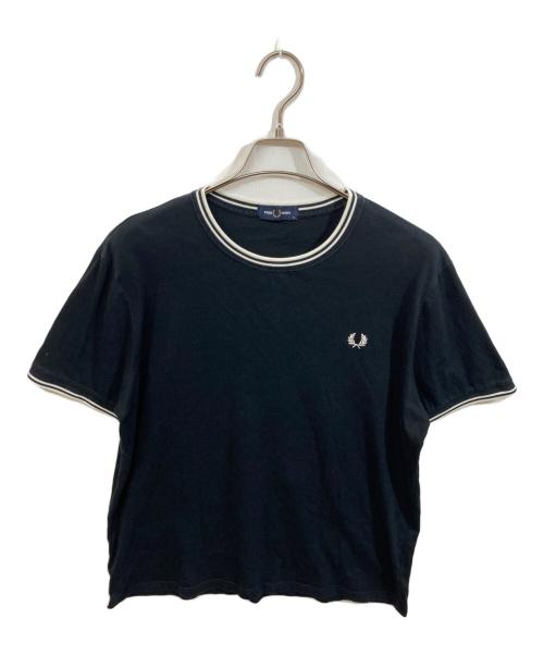 FRED PERRY（フレッドペリー）FRED PERRY (フレッドペリー) ツイン ティップ Tシャツ ブラック サイズ:SIZE XLの古着・服飾アイテム