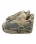 PDF (PROJECT DOMENICO FORMICHETTI) (プロジェクト ドメニコ フォルミケッティ) LACE UP PRINT ブラウン サイズ:SIZE 45：17000円