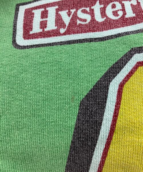 Hysteric Glamour（ヒステリックグラマー）Hysteric Glamour (ヒステリックグラマー) スウェット グリーン サイズ:Freeの古着・服飾アイテム