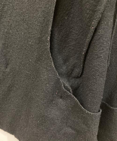 Y's（ワイズ）Y's (ワイズ) ボタンレスウールジャケット ブラック サイズ:SIZE 3の古着・服飾アイテム
