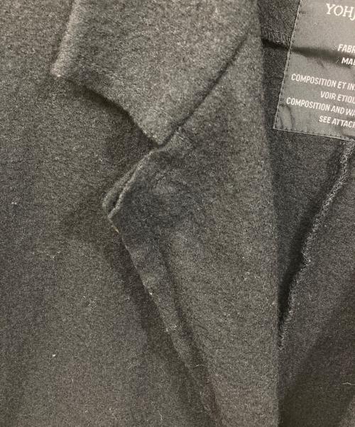 Y's（ワイズ）Y's (ワイズ) ボタンレスウールジャケット ブラック サイズ:SIZE 3の古着・服飾アイテム