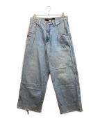 Jncoジェーエヌシーオー）の古着「バギーデニムパンツ」｜インディゴ