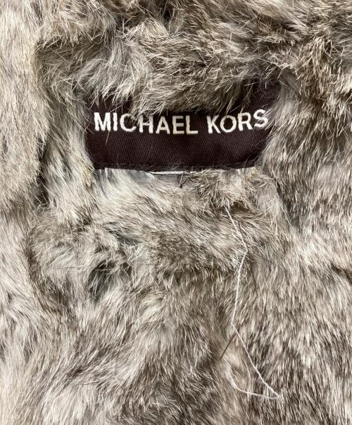 MICHAEL KORS（マイケルコース）MICHAEL KORS (マイケルコース) 裏地ファーベストパーカー ブラック サイズ:なしの古着・服飾アイテム