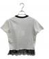 RED VALENTINO (レッドヴァレンティノ) レース切替カットソー ホワイト サイズ:XS：5000円