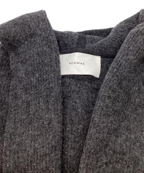 ADAWAS（アダワス）ADAWAS (アダワス) GUIMAUVE TOUCH HOODIE GOWN グレー サイズ:	SIZE Freeの古着・服飾アイテム