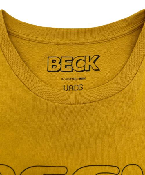 BEAUTY&YOUTH（ビューティーアンドユース）BEAUTY&YOUTH (ビューティーアンドユース) ＜BECK for UACG＞ PREMIUM BOX TEE イエロー サイズ:XLの古着・服飾アイテム
