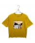BEAUTY&YOUTH（ビューティーアンドユース）の古着「＜BECK for UACG＞ PREMIUM BOX TEE」｜イエロー