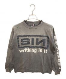 SAINT MICHAEL（セントマイケル）の古着「LS TEE/SIN/BLACK」｜グレー