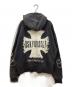 ASKYURSELF (アスクユアセルフ) ドロップショルダー vintage加工パーカー ブラック サイズ:	SIZE M：12000円