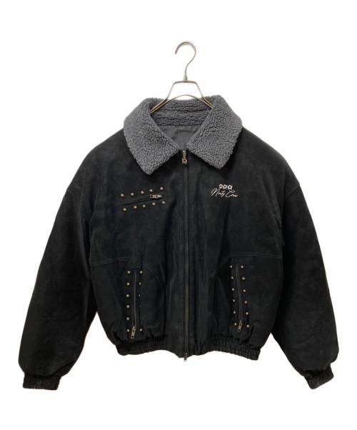 9090（9090）9090 (9090) Bullet Logo Detroit Jacket ブラック サイズ:Mの古着・服飾アイテム