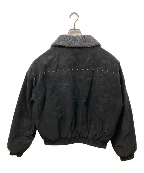 9090（9090）9090 (9090) Bullet Logo Detroit Jacket ブラック サイズ:Mの古着・服飾アイテム