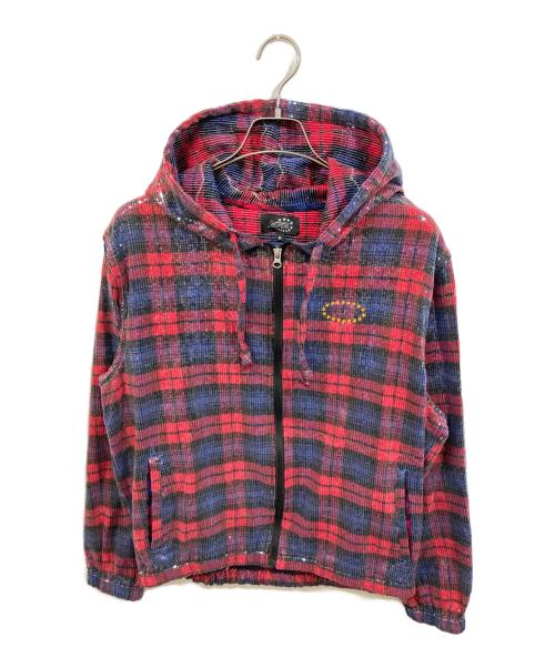 AFB（エーエフビー）AFB (エーエフビー) スパンコールジップパーカー マルチカラー サイズ:Mの古着・服飾アイテム