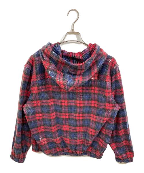 AFB（エーエフビー）AFB (エーエフビー) スパンコールジップパーカー マルチカラー サイズ:Mの古着・服飾アイテム