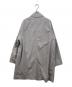 green label relaxing (グリーンレーベルリラクシング) ナイロンオックス ステンカラーコート グレー サイズ:SIZE L：8000円