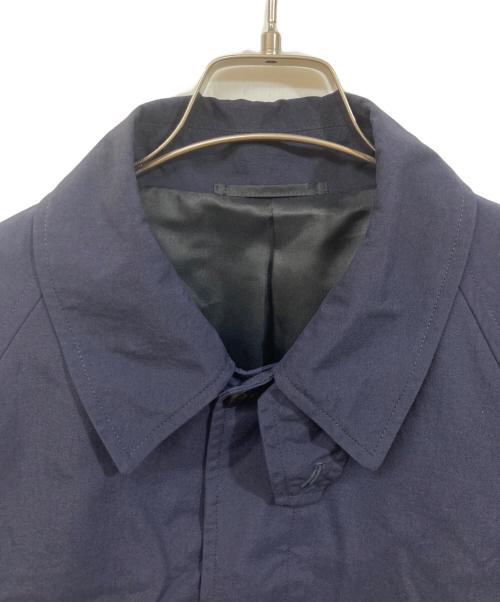 green label relaxing（グリーンレーベルリラクシング）green label relaxing (グリーンレーベルリラクシング) ナイロンオックス ステンカラーコート ネイビー サイズ:	SIZE Lの古着・服飾アイテム