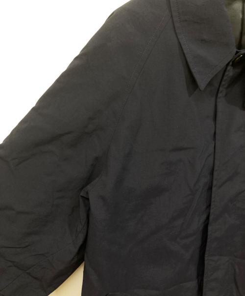 green label relaxing（グリーンレーベルリラクシング）green label relaxing (グリーンレーベルリラクシング) ナイロンオックス ステンカラーコート ネイビー サイズ:	SIZE Lの古着・服飾アイテム