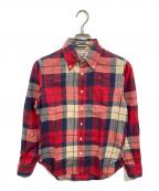 INDIVIDUALIZED SHIRTSインディビジュアライズドシャツ）の古着「シャツ」｜レッド