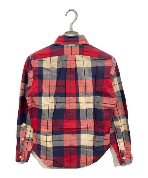 INDIVIDUALIZED SHIRTS（インディビジュアライズドシャツ）INDIVIDUALIZED SHIRTS (インディビジュアライズドシャツ) シャツ レッド サイズ:	SIZE 14 1/2の古着・服飾アイテム