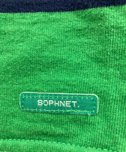 BARBARIAN（バーバリアン）BARBARIAN (バーバリアン) SOPHNET. (ソフネット) ラガーシャツ ネイビー サイズ:SIZE Sの古着・服飾アイテム