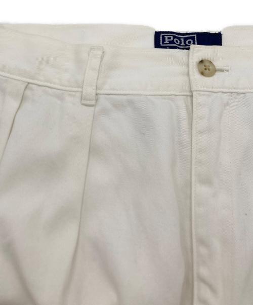 POLO RALPH LAUREN（ポロ・ラルフローレン）POLO RALPH LAUREN (ポロ・ラルフローレン) チノパン ホワイト サイズ:80の古着・服飾アイテム