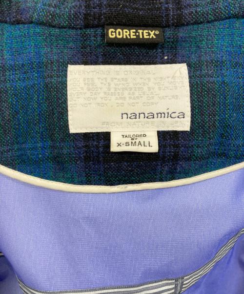 nanamica（ナナミカ）nanamica (ナナミカ) GORE-TEXシェルダッフルコート ネイビー サイズ:SIZE XSの古着・服飾アイテム
