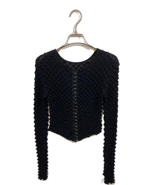 MAISON SPECIAL（メゾンスペシャル）MAISON SPECIAL (メゾンスペシャル) Togetoge Knit Tops ブラック サイズ:Freeの古着・服飾アイテム