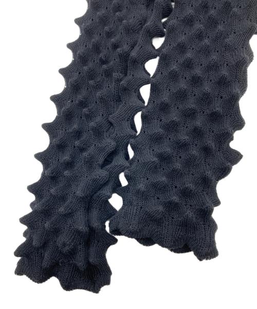 MAISON SPECIAL（メゾンスペシャル）MAISON SPECIAL (メゾンスペシャル) Togetoge Knit Tops ブラック サイズ:Freeの古着・服飾アイテム