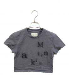Matin Kim（マーティン・キム）の古着「ロゴTシャツ」｜グレー