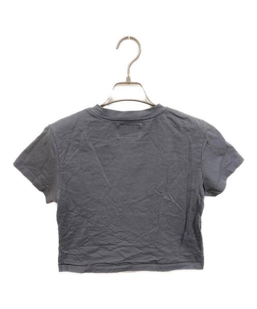 Matin Kim（マーティン・キム）Matin Kim (マーティン・キム) ロゴTシャツ グレー サイズ:Freeの古着・服飾アイテム