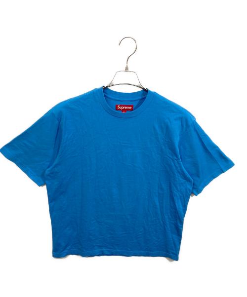SUPREME（シュプリーム）Supreme (シュプリーム) Brushed Arc S/S TOP ブルー サイズ:Sの古着・服飾アイテム