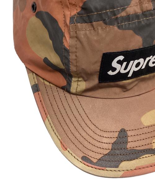 SUPREME（シュプリーム）Supreme (シュプリーム) reflective camo cap ブラウンの古着・服飾アイテム