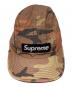 Supreme (シュプリーム) reflective camo cap ブラウン：8000円