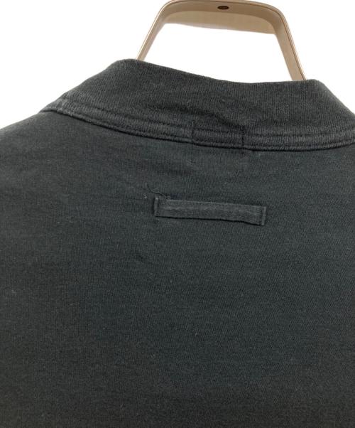 Jean Paul Gaultier homme（ジャンポールゴルチェオム）Jean Paul Gaultier homme (ジャンポールゴルチェオム) モックネックプリントカットソー ブラック サイズ:SIZE 48の古着・服飾アイテム