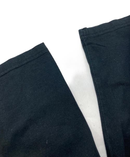 Jean Paul Gaultier homme（ジャンポールゴルチェオム）Jean Paul Gaultier homme (ジャンポールゴルチェオム) モックネックプリントカットソー ブラック サイズ:SIZE 48の古着・服飾アイテム