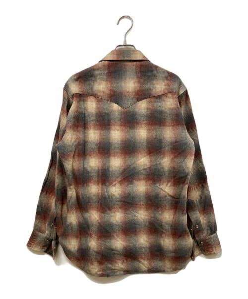 PENDLETON（ペンドルトン）PENDLETON (ペンドルトン) ウエスタンウールシャツ ブラウン サイズ:	SIZE Mの古着・服飾アイテム