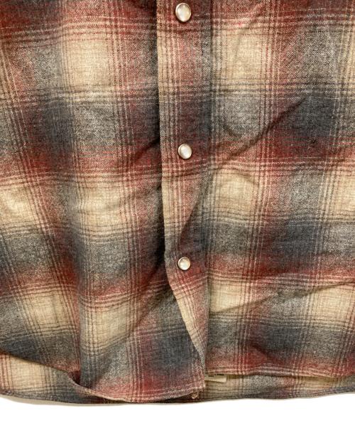 PENDLETON（ペンドルトン）PENDLETON (ペンドルトン) ウエスタンウールシャツ ブラウン サイズ:	SIZE Mの古着・服飾アイテム