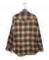 PENDLETON (ペンドルトン) ウエスタンウールシャツ ブラウン サイズ:	SIZE M：6000円