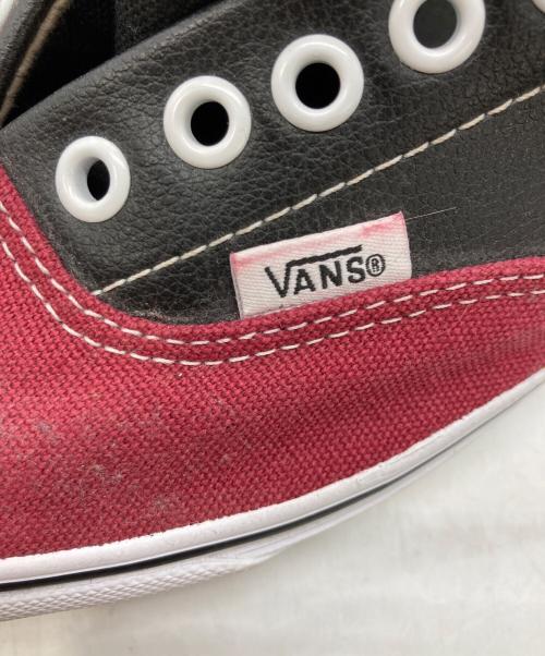 VANS（ヴァンズ）VANS (ヴァンズ) ローカットスニーカー レッド サイズ:	SIZE 26.5cmの古着・服飾アイテム