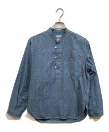 SUGAR CANE（シュガーケーン）の古着「プルオーバーシャツ」｜ブルー