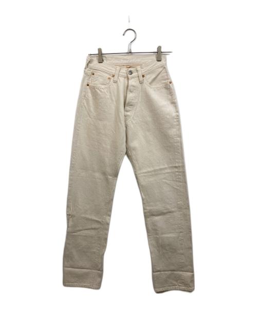 FULLCOUNT（フルカウント）FULLCOUNT (フルカウント) デニムパンツ アイボリー サイズ:	SIZE W28×L36の古着・服飾アイテム