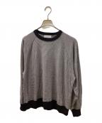 Cabaret Povalキャバレーポバール）の古着「Merino Wool Raglan Top」｜ブラック