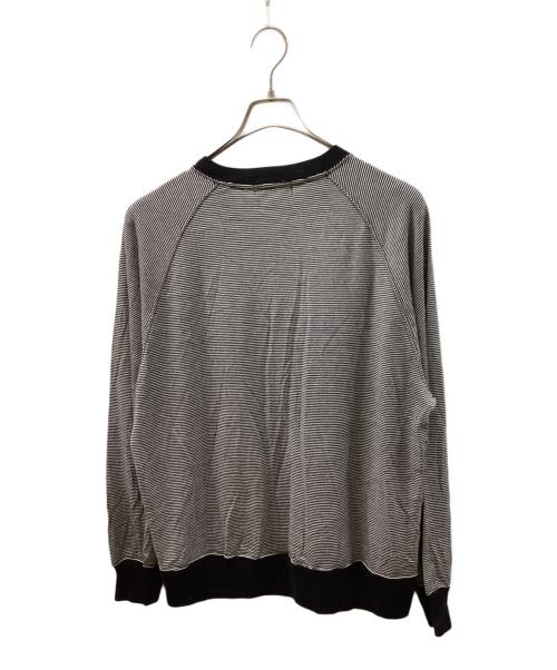 Cabaret Poval（キャバレーポバール）Cabaret Poval (キャバレーポバール) Merino Wool Raglan Top ブラック サイズ:SIZE Mの古着・服飾アイテム