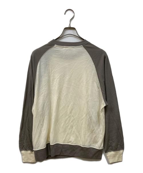 Cabaret Poval（キャバレーポバール）CABARET POVAL (キャバレーポバール) MerinoWoolRaglanTop アイボリー サイズ:SIZE Mの古着・服飾アイテム
