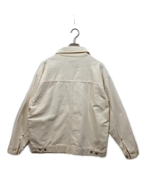 CALEE（キャリー）CALEE (キャリー) VINTAGE TYPE OXFORD JACKET アイボリー サイズ:	SIZE Mの古着・服飾アイテム