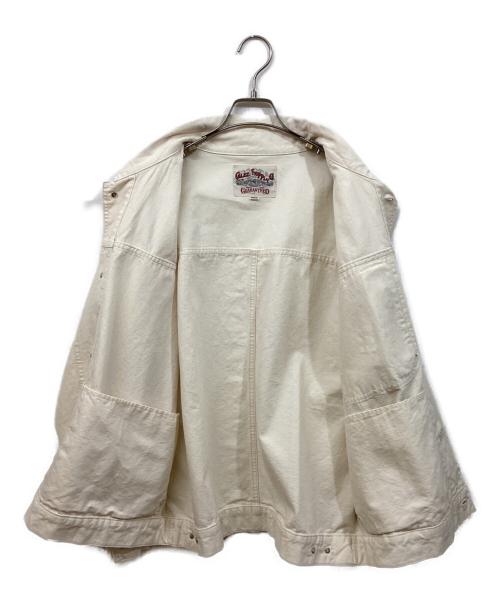 CALEE（キャリー）CALEE (キャリー) VINTAGE TYPE OXFORD JACKET アイボリー サイズ:	SIZE Mの古着・服飾アイテム