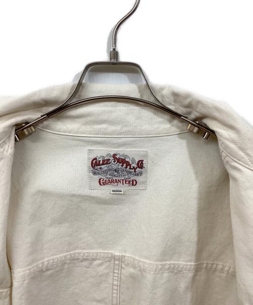CALEE（キャリー）CALEE (キャリー) VINTAGE TYPE OXFORD JACKET アイボリー サイズ:	SIZE Mの古着・服飾アイテム