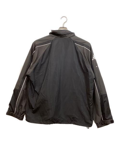 KAPPA（カッパ）KAPPA (カッパ) Cabaret Poval (キャバレーポバール) ACROMATICO TRACK JACKET ブラック サイズ:Mの古着・服飾アイテム